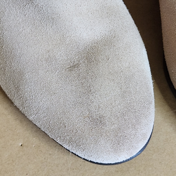 Crocs Leigh Wedge Bootie Size 7.5 Taupe - Picture 2 of 8